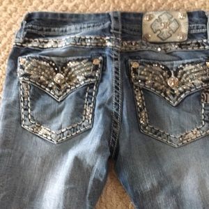 Miss me jeans size 27 slim fit boot cut